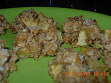 Fot. Satina, Ciasteczka z jabłkami i granolą