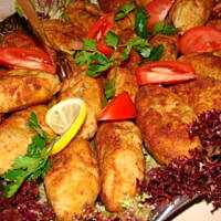 roladki drobiowe z serem i grzybami