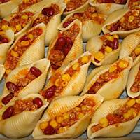 conchiglioni nadziewane mięsem