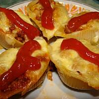 conchiglioni nadziewane mięsem