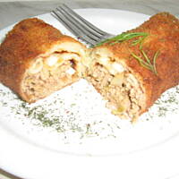 Pikantne krokiety z mięsem i warzywami