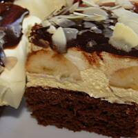 Pyszne ciasto z bananami