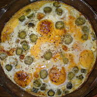 jajka zapiekane na pysznej podusi ;))