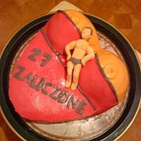 tort z masy plastycznej