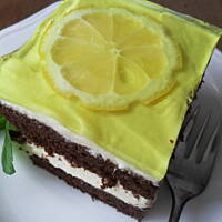 Ciasto z kremem cytrynowym