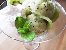 Fot. pinona, Sorbet z kiwi i limonki