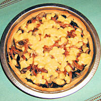 Tarta szpinakowa wg M&Ł