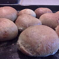 Bułeczki grahamki - przepis idealny od malibu