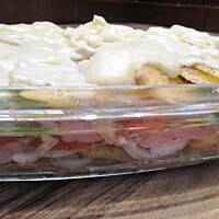 Zapiekanka ziemniaczana z beszamelem serowym