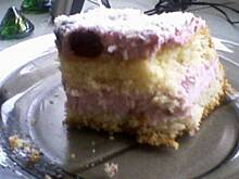 Fot. baryz1, Biszkopt z masą  z serka Danio i galaretką