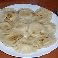 Pierogi z kaszą gryczaną i serem