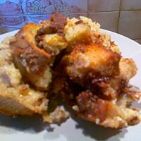 Angielski pudding chlebowy a'la "Nigella ekspresowo"