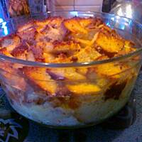 Angielski pudding chlebowy a'la "Nigella ekspresowo"