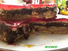 Fot. beamar75, Tort orzechowo - kakaowy bez pieczenia