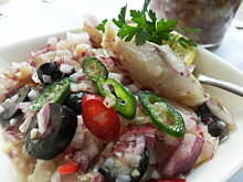 Fot. pinona, Śledzie z cebulą i imbirem