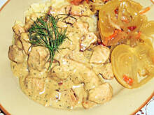 Fot. mariola2000, Kurczak w sosie czosnkowym wg M&Ł