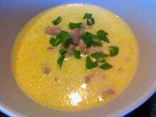 Fot. kaha87ha, Kremowa zupa serowo-cebulowa