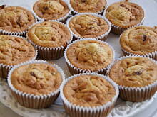 Fot. lokhunter, Banana & raisin muffins
