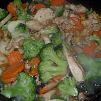 Piersi drobiowe z warzywami