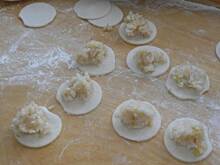 Fot. Teresa.Marcjan, Kokosowo jabłkowe pierożki z nutką cynamonu