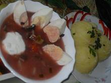 Fot. Teresa.Marcjan, Zupa z boćwiną i kapustą pekińską