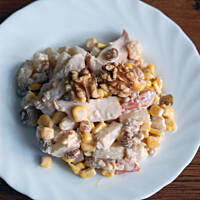 Sałatka "Słodka wędzonka"