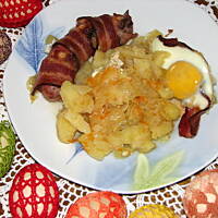 Biała kiełbasa po wiejsku