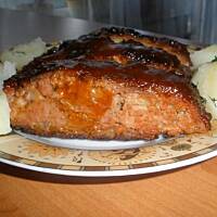 Pieczeń w ostrym sosie