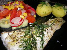 Fot. olusia23, Cytrynowa ryba z folii z czosnkiem i koperkiem