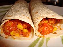 Fot. Paszczakowa, Zawijasy z tortilli na szybko