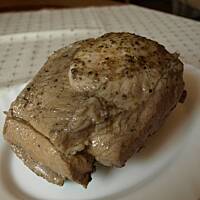 Schab gotowany na obiad