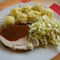 Schab gotowany na obiad