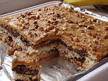 Fot. beata73, Ciasto kokosowo-orzechowe II