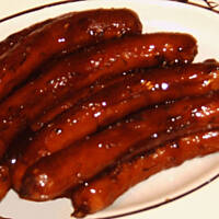 Kiełbaski pieczone w piwie wg M&Ł