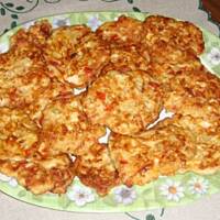 Kotleciki z piersi kurczaka z papryką i pieczarkami