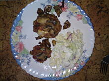 Fot. Kolorowa75, surówka z kapustą pekińską