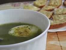 Fot. msewka, Zupa szczawiowo-szpinakowa.