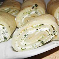 Naleśniki ze szpinakiem.