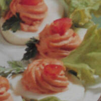 Jajka z kremem pomidorowym od Mężatki