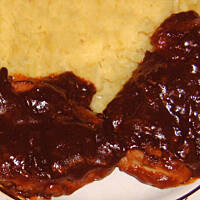 Stek w sosie barbecue wg M&Ł