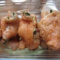 zawijasy ze szpinakową nutką