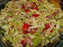 Fot. beata66, sałatka z wędzonym kurczakiem