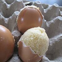 Słodkie jajka w skorupkach