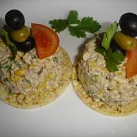 Wafel z Sałatką z tuńczyka