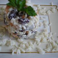 Sałatka ze śledziem