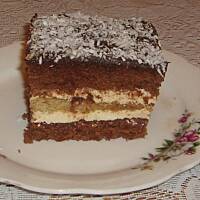 Ciasto kakaowe z kremem