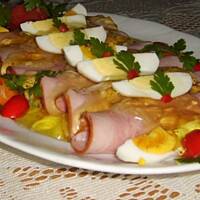 Roladki z szynki w galarecie