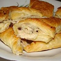 Ciasto francuskie z serem białym