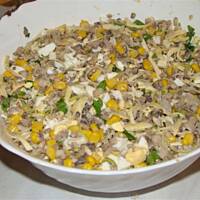 sałatka z pieczarkami