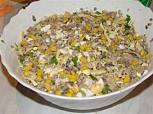 Fot. kate1980, sałatka z pieczarkami